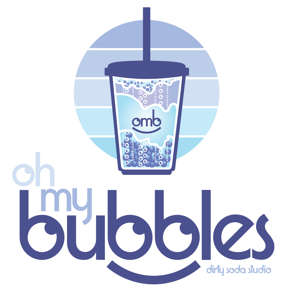 Oh My Bubbles logo